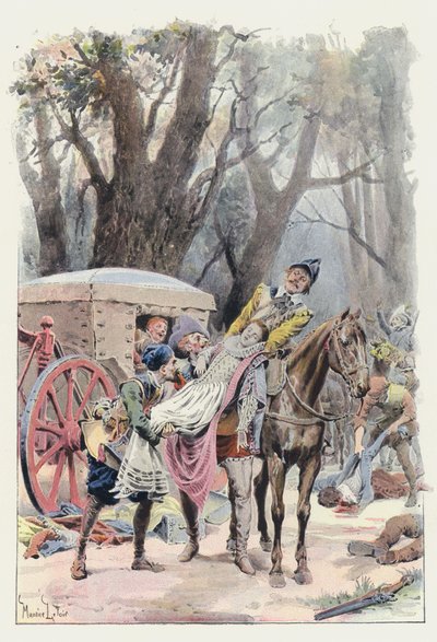 Ilustración para Gil Blas de Maurice Leloir